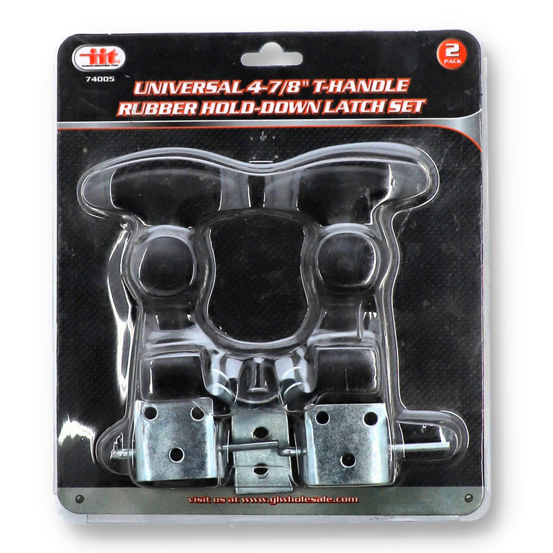 IIT 2PK 4-/7/8'' T-HANDLE RUBBER HOLD DOWN DRAW LATCH SET