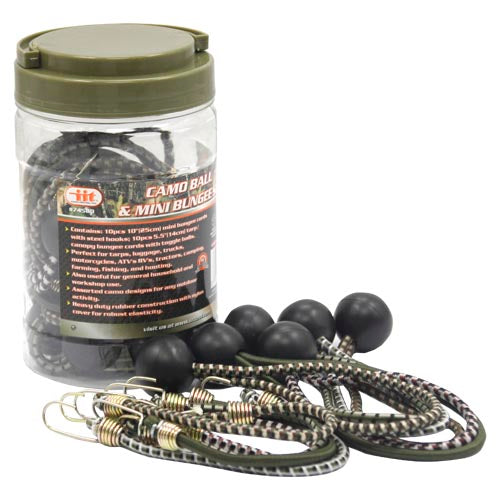 IIT 20pc CAMO BALL & MINI BUNGEE SET