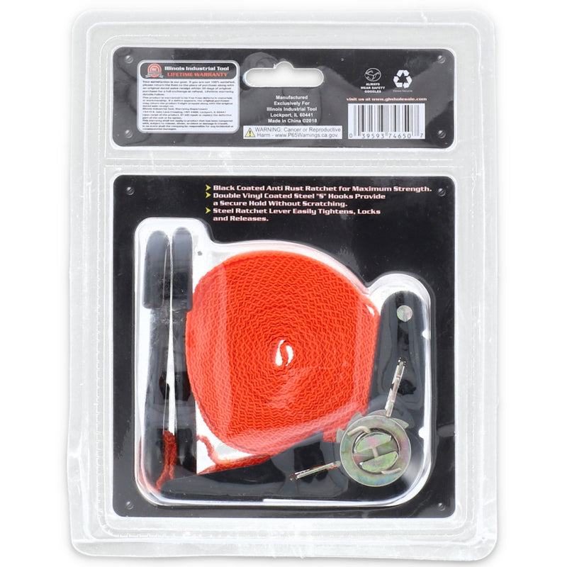 IIT 1''x15' RATCHET TIE DOWN
