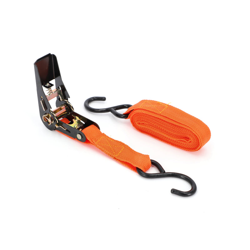 IIT 4pc 1'' x 15' RATCHET TIE DOWN