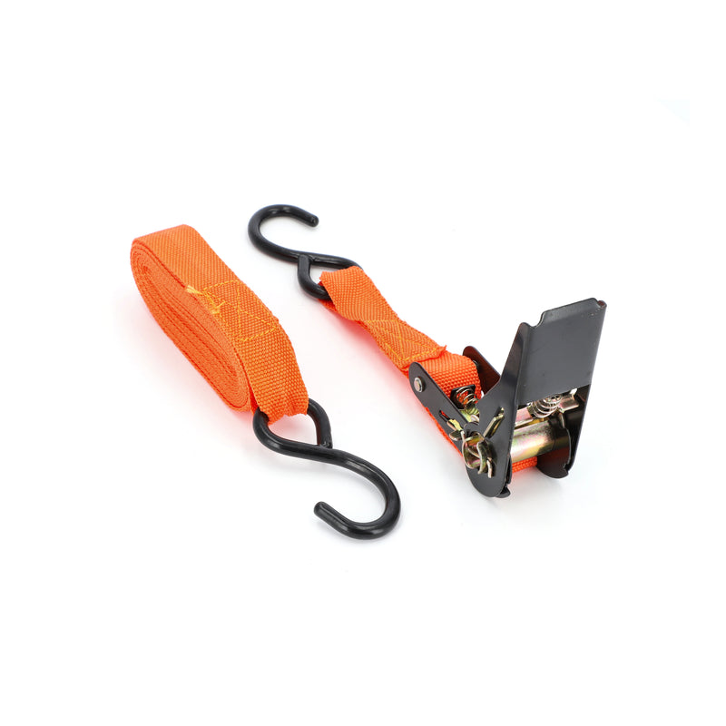 IIT 4pc 1'' x 15' RATCHET TIE DOWN