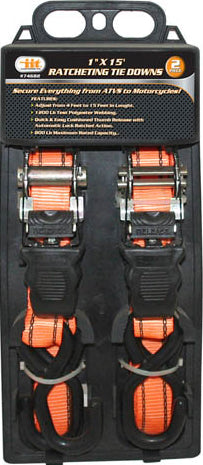 IIT 2pc 1''x15' TIE DOWN RUBBER GRIP