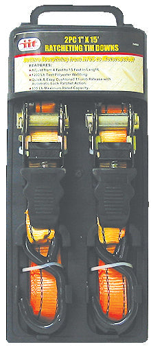 IIT 2pc 1''x15' TIE DOWN RUBBER GRIP