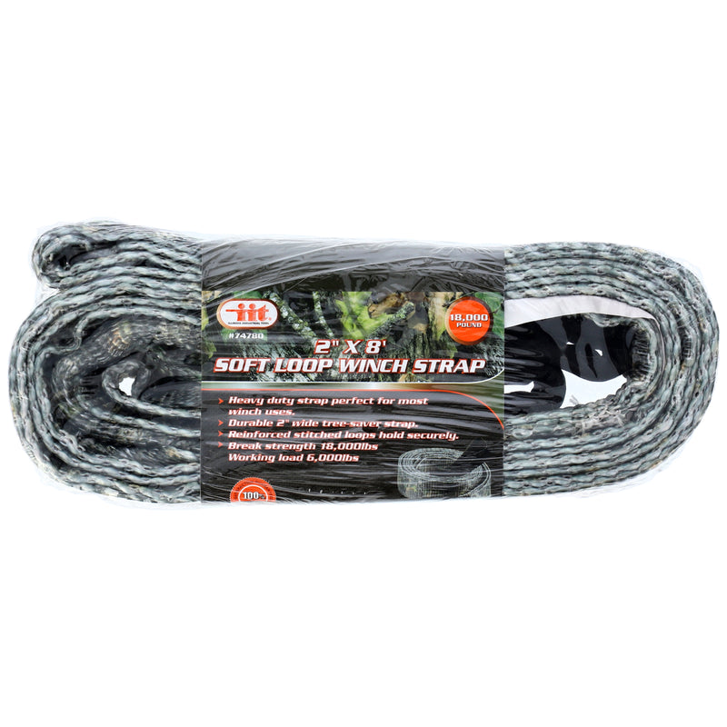 IIT 2 x 8'' CAMO TOW STRAP
