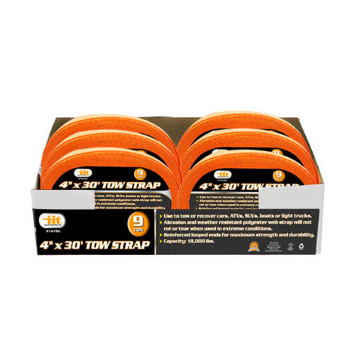 74795-IIT 4'' x 30' TOW STRAP - 9 TON