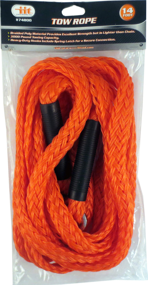 IIT TOW ROPE-3/4'' x 14' HEAVY DUTY