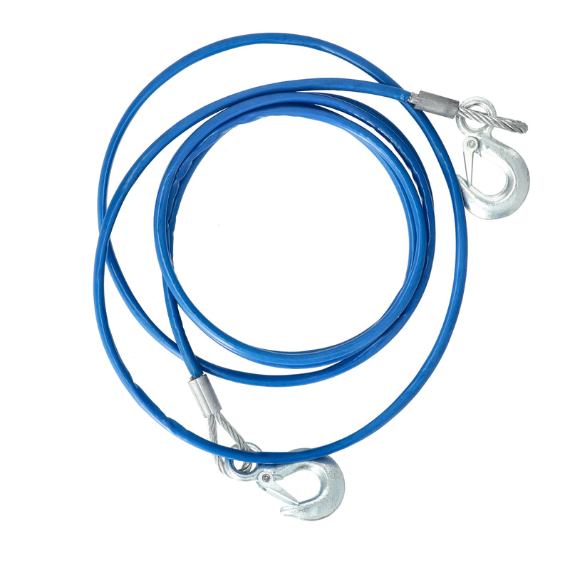 IIT 13' TOW CABLE WITH HOOKS IN ZIPPER STORAGE BAG