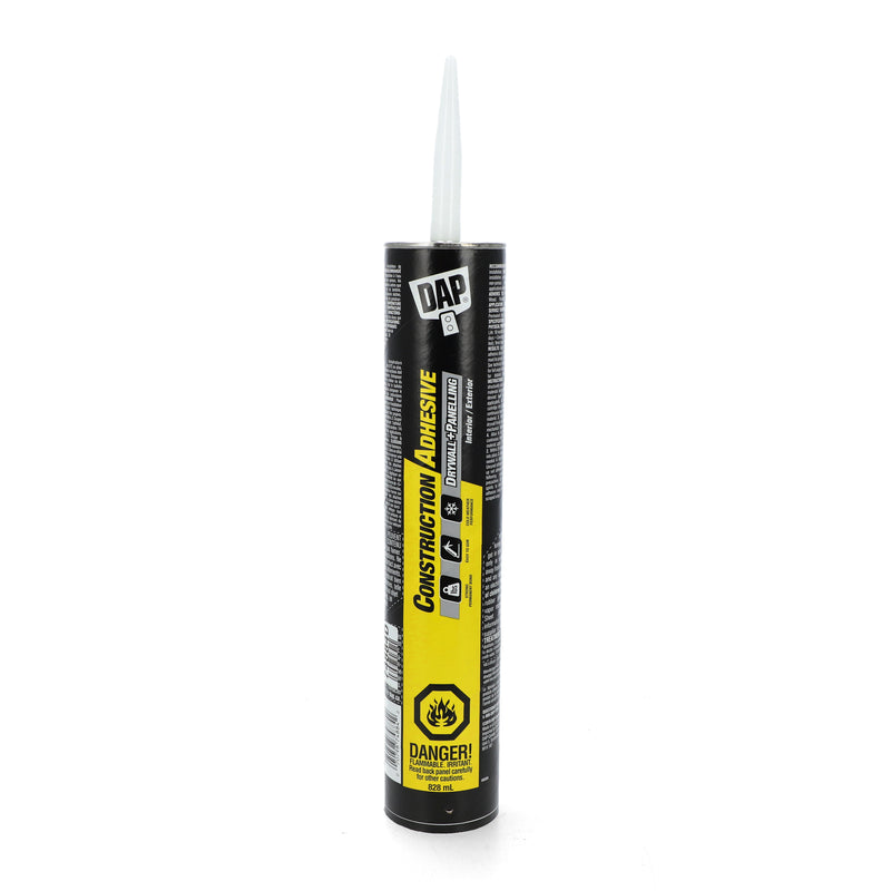 DAP 28OZ CONSTRUCTION ADHESIVE DRYWALL+ PANELING NO BIG BOX