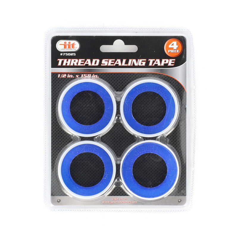 IIT 4PC 1/2x158'' PIPE THREAD SEALING TAPE