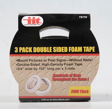 IIT 2'' x 33' DOUBLE SIDED TAPE