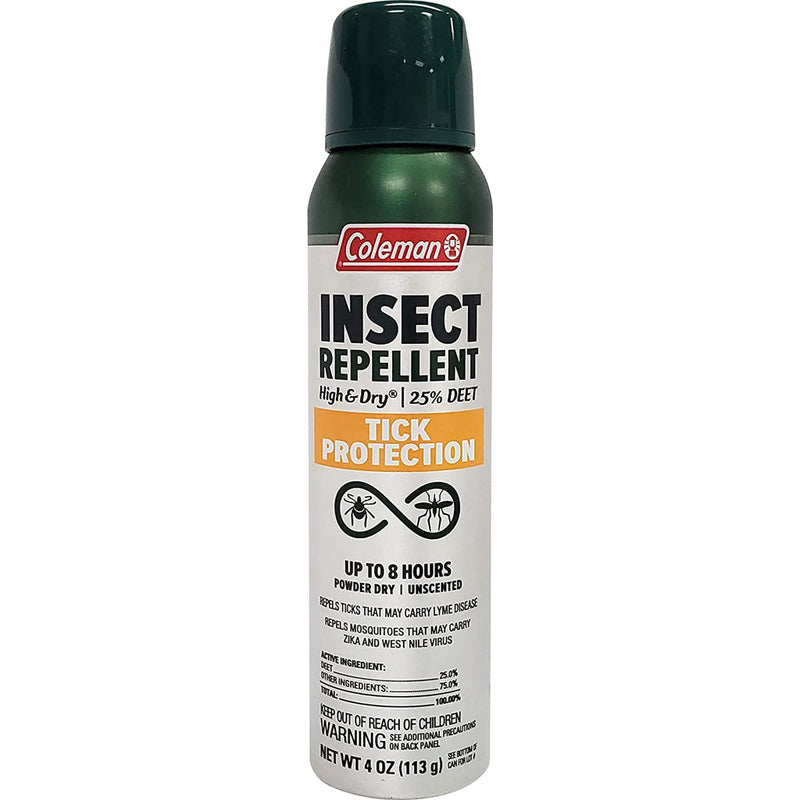 COLEMAN 4OZ INSECT & TIC REPELLENT 25% DEET