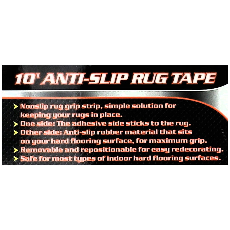 IIT 2.5''x10' ANTI-SLIP RUG TAPE