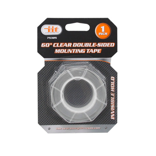 IIT CLEAR DOUBLE SIDED MOUNTING TAPE 1'' x 60''