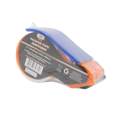 IIT 2''x110' CLEAR PACKAGING TAPE w/DISPENSER