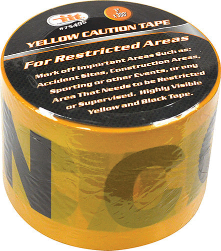 IIT 3'' x 300' CAUTION TAPE