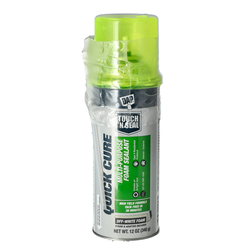 DAP 12oz QUICK CURE FOAM SEALANT OFF WHITE FOAM