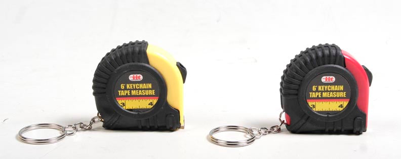 IIT 6' KEYCHAIN TAPE MEASURE