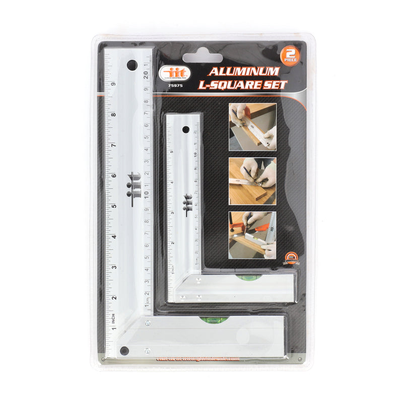 IIT 2pc L SQUARE SET 10&6''