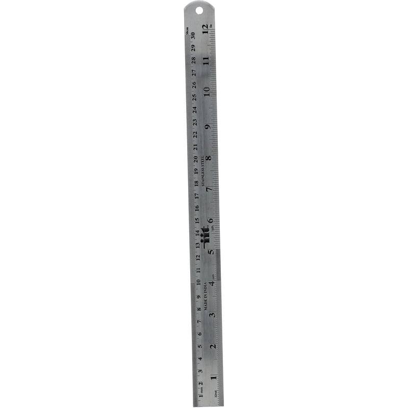 IIT 12'' STAINLESS STEEL RULER