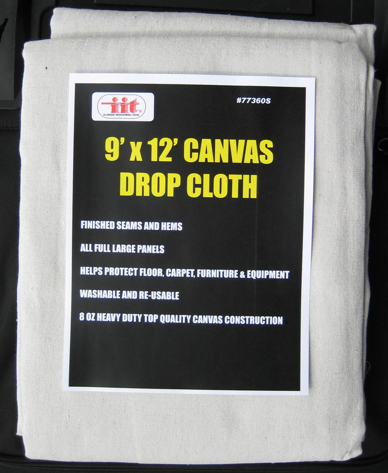 77360-9'x12' BLUE MULTI-PURPOSE POLY TARP CUT SIZE