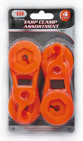 IIT 4pc TARP CLAMPS