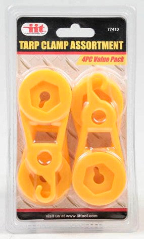 IIT 4pc TARP CLAMPS
