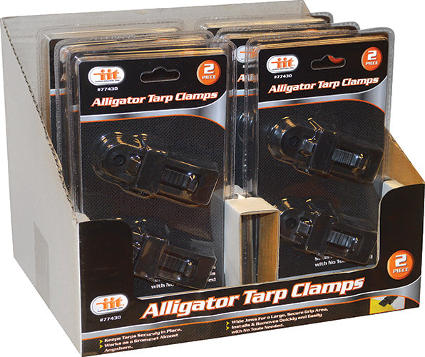IIT 2pc ALLIGATOR TARP CLAMPS