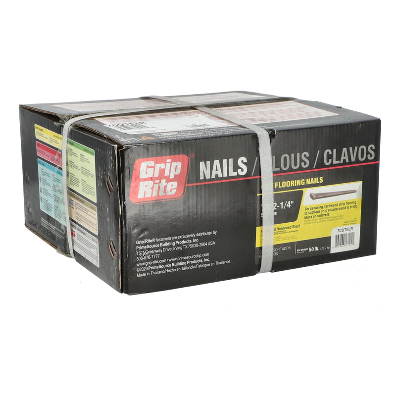 GRIP-RITE 50LB HARD CUT FLOORING NAILS 7D 2-1/4''