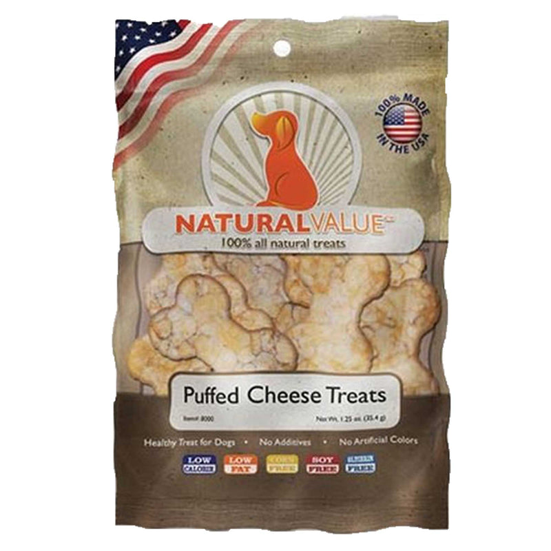 1.25oz PUFFED CHEESE DOG TREATS