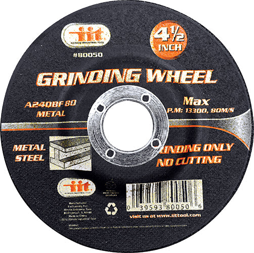 IIT 4 1/2'' GRINDING WHEEL
