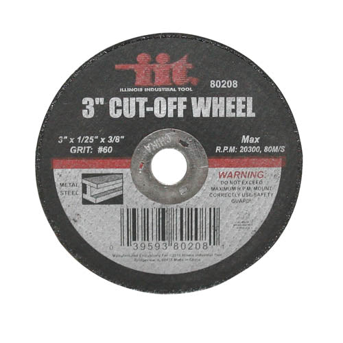 IIT 3'' FLEX CUT-OFF WHEEL- 1/25''