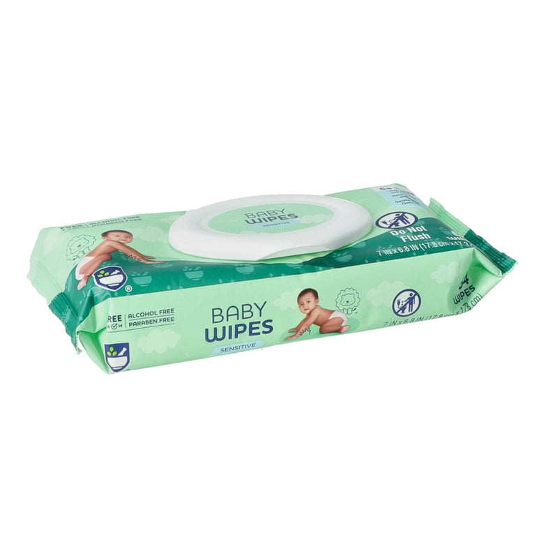 64CT ALCOHOL FREE BABY WIPES SENSETIVE SKIN