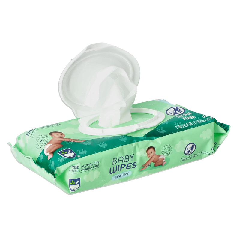 64CT ALCOHOL FREE BABY WIPES SENSETIVE SKIN