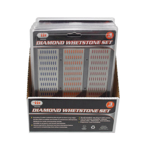 IIT 3pc DIAMOND WHETSTONE SET