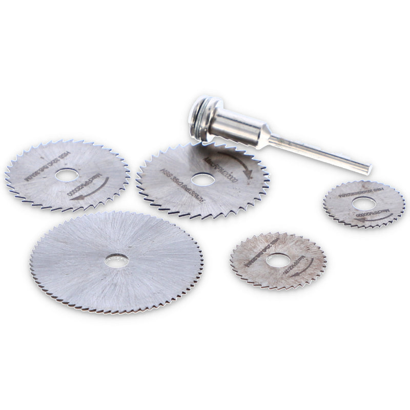 IIT 6pc MINI SAW BLADE & MANDREL