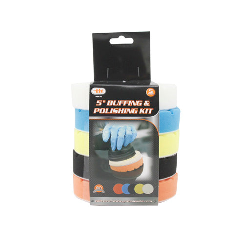 IIT 5PC 5'' AUTOMOTIVE SPONGE BUFFING PADS