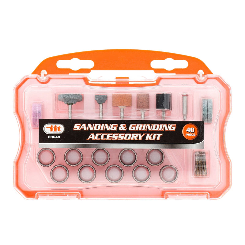 IIT 40PC ROTARY TOOL SANDING & GRINDING SET