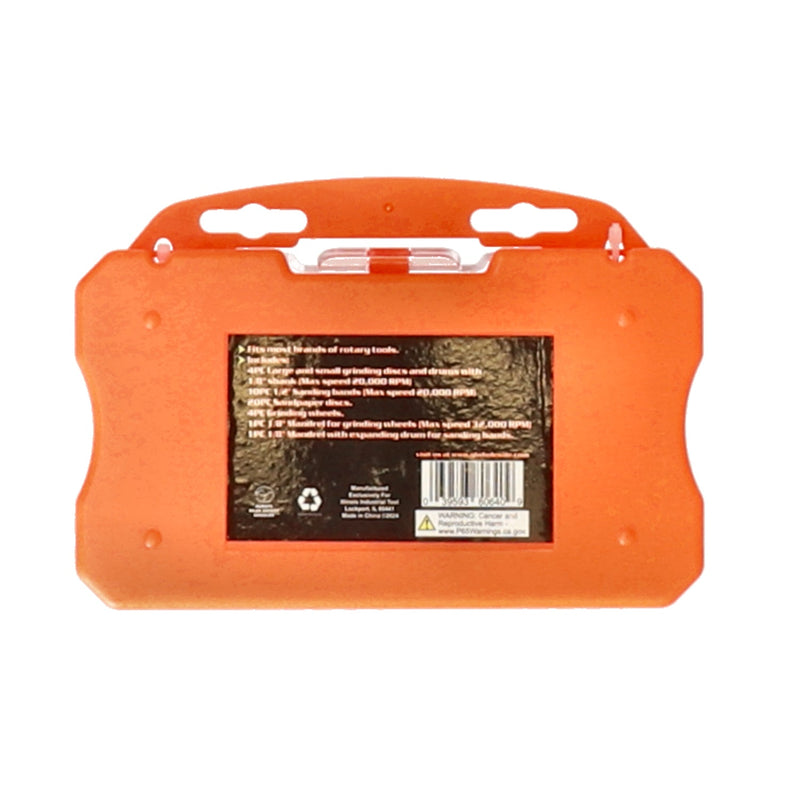 IIT 40PC ROTARY TOOL SANDING & GRINDING SET