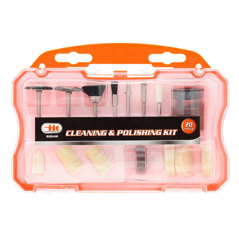 IIT 20PC ROTARY TOOL CLEANING & POLISHING SET