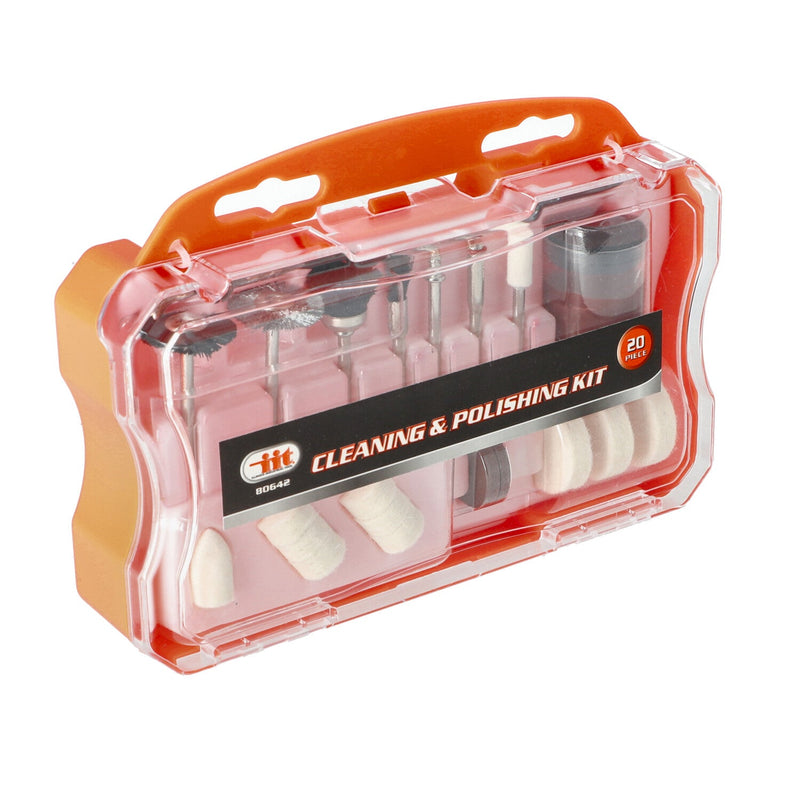 IIT 20PC ROTARY TOOL CLEANING & POLISHING SET