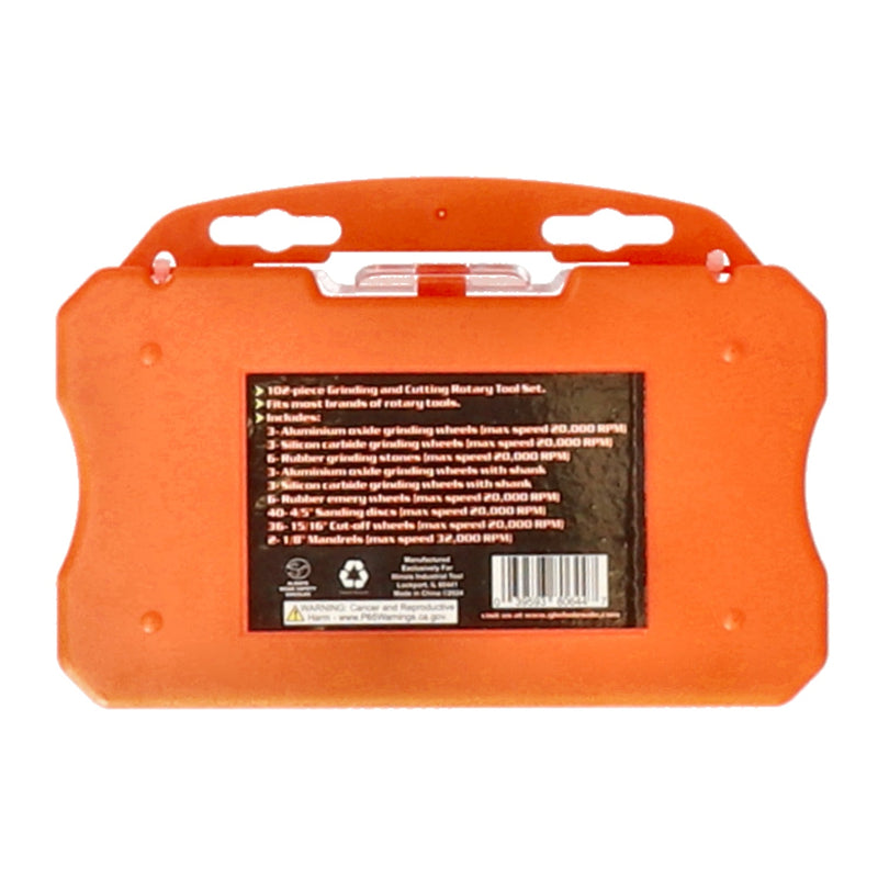 IIT 102PC ROTARY TOOL GRINDING & CUTTING SET