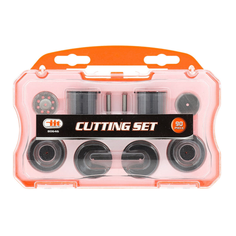 IIT 90PC ROTARY TOOL CUTTING SET