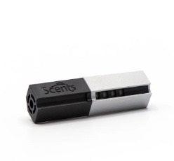 2PK VENT CLIP SCENTS BRUSHED SILVER