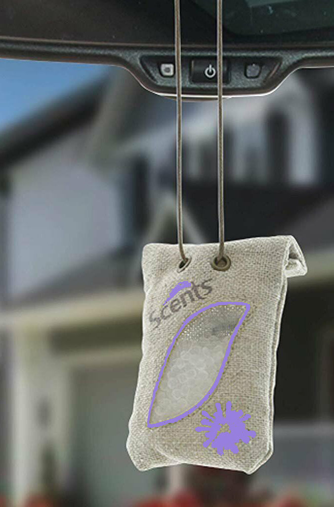 SACHET SCENTS LAVENDER CAR AIR FRESHENER
