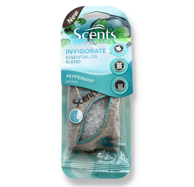 SACHET SCENTS PEPPERMINT CAR AIR FRESHENER