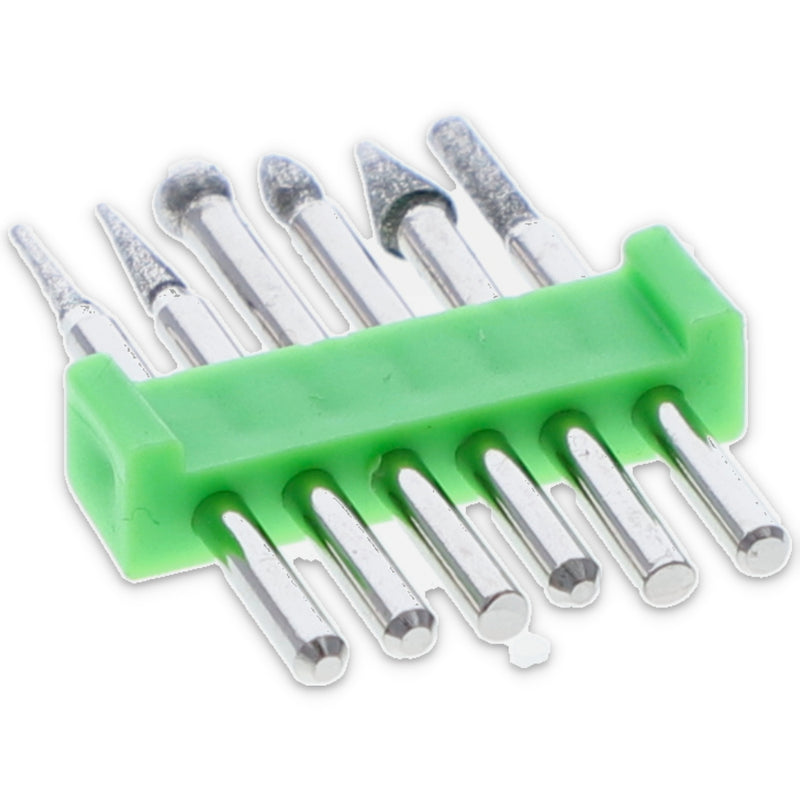 IIT 6p ROTARY TOOL DIAMOND BIT SET
