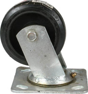 IIT 4'' SWIVEL CASTER RUBBER 4x1.5