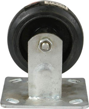 IIT 4'' RIGID CASTER RUBBER 4x1.5''
