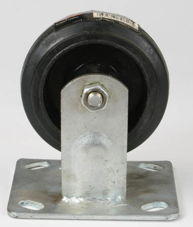 IIT 4'' RIGID CASTER RUBBER 4x1.5''