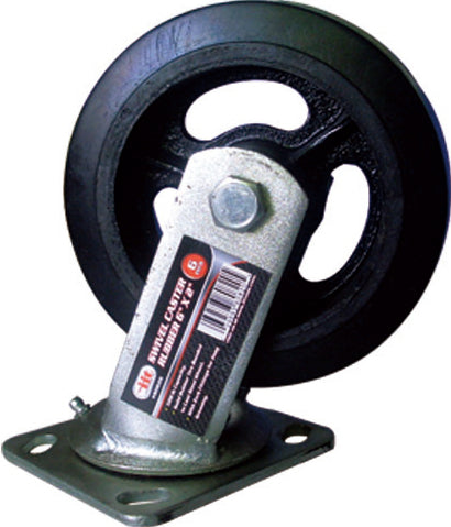 IIT 6'' SWIVEL CASTER RUBBER 6x2''